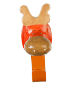 Holzkleiderhaken Elch (klein)