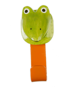 Holzkleiderhaken Frosch (klein)