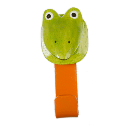 Holzkleiderhaken Frosch (klein)