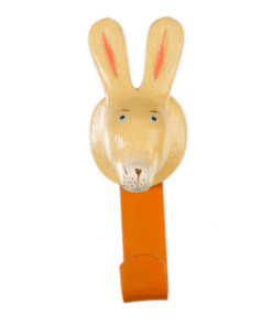 Holzkleiderhaken Hase (klein)
