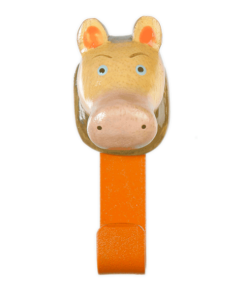 Holzkleiderhaken Hippo (klein)