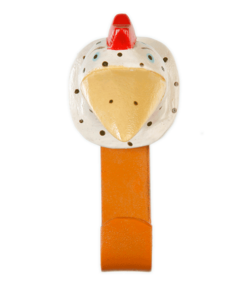 Holzkleiderhaken Huhn (klein)