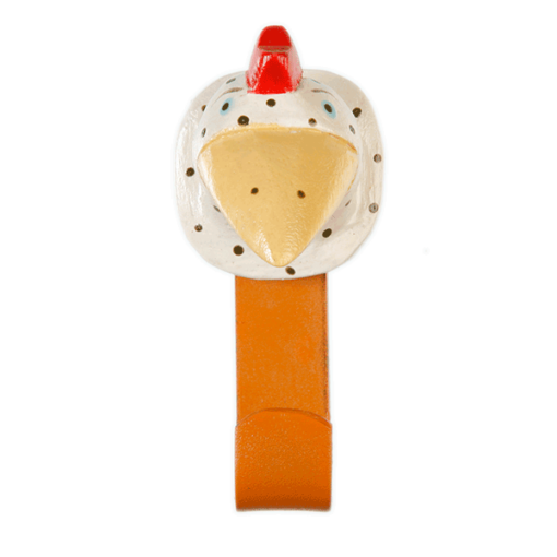 Holzkleiderhaken Huhn (klein)