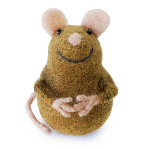 Maus groß (ocker)