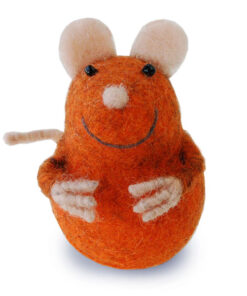 Maus groß (orange)