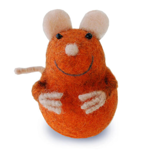 Maus groß (orange)
